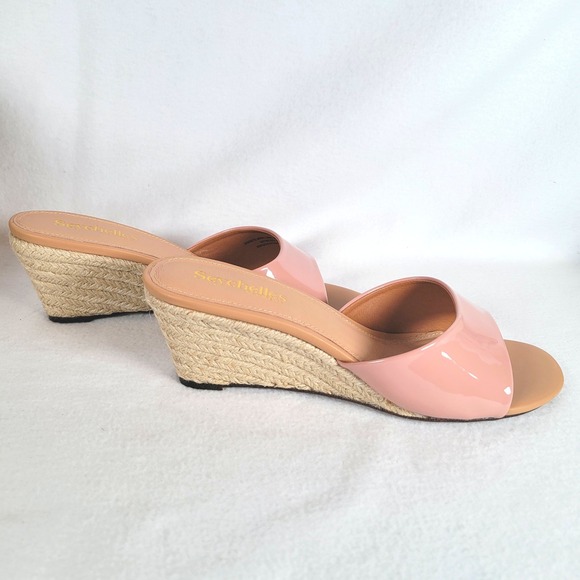Seychelles Shoes - Seychelles Womens Sandal Just Like That Espadrille Wedge Size 7 Blush Pink